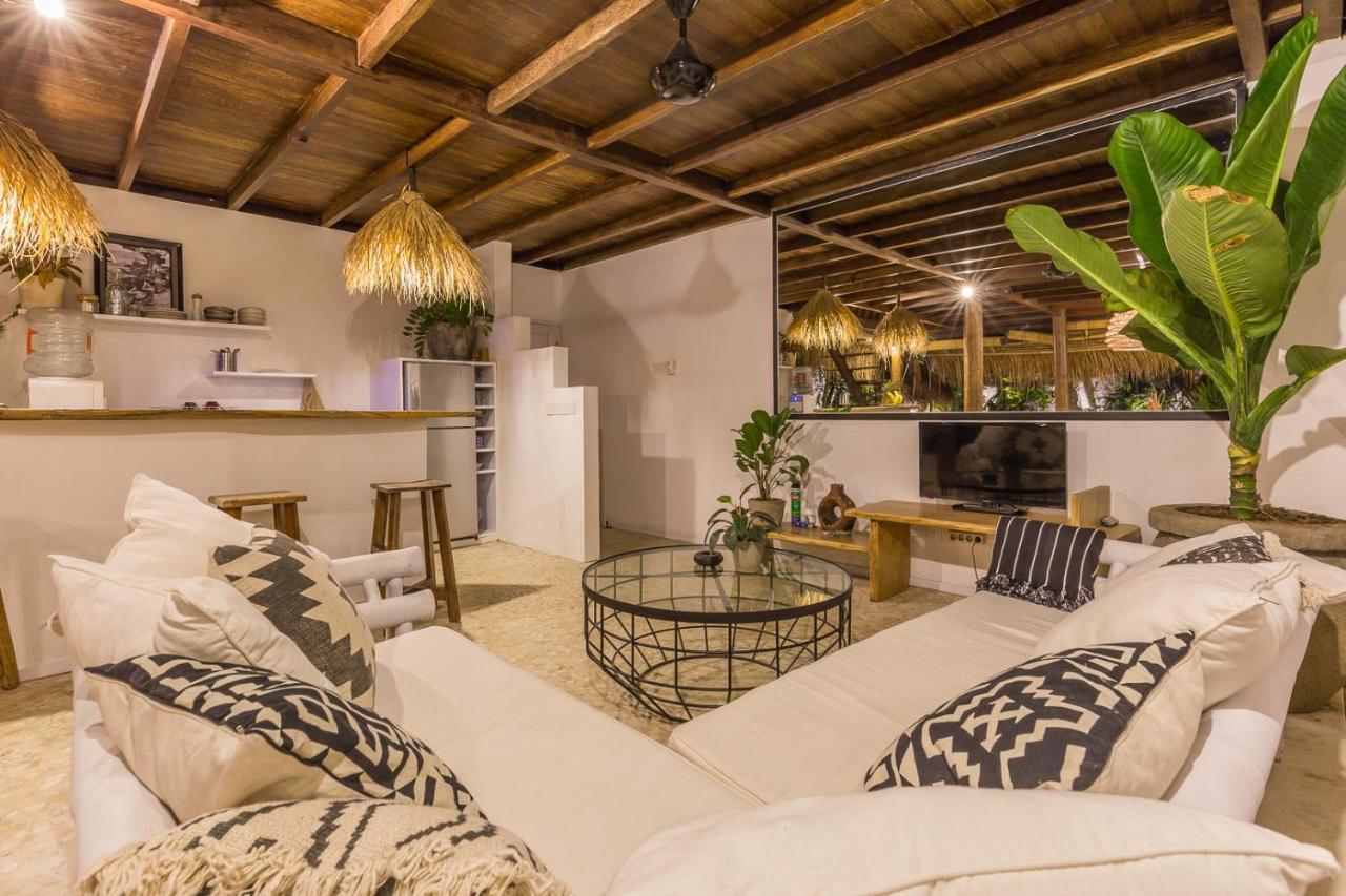 Eco Bamboo Bungalow 4 Villa Canggu Exteriör bild