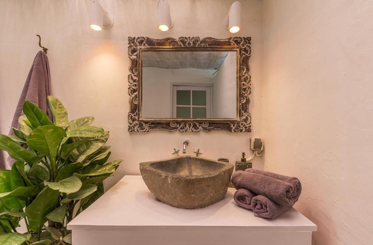 Eco Bamboo Bungalow 4 Villa Canggu Exteriör bild