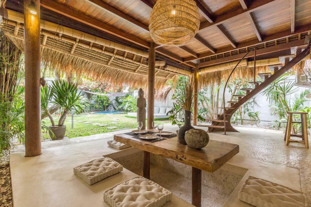 Eco Bamboo Bungalow 4 Villa Canggu Exteriör bild